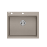 KURT 110 WORKSTATION GraniteQ zlewozmywak granitowy soft taupe 1-komorowy z/o+ PATELNIA TEFAL INDUKCJA