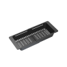 Wkładka do zlewozmywaka / regulowana szerokość 320-460 x185 mm  czarny + czarne uchwyty PROMOCJA TEFAL