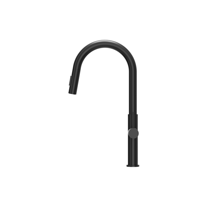 DARCY SteelQ bateria kuchenna z wyciagana wylewką pure carbon + PATELNIA TEFAL INDUKCJA