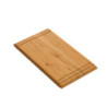 Deska do krojenia DĘBOWA – dwustronna, frezowana, Quadron