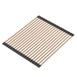 Qmata miedziana nano PVD/czarny silikon 430 x 320 mm, 19 patyczków, Quadron