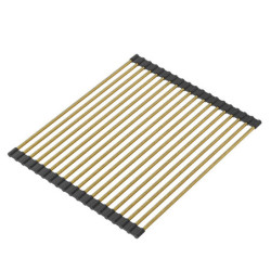 Qmata złota nano PVD/czarny silikon 430 x 320 mm, 19 patyczków, Quadron