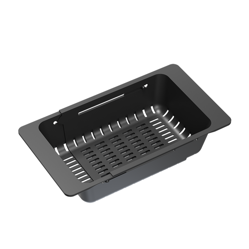 Zlewozmywak stalowy LUKE 110 WORKSTATION – jednokomorowy, wpuszczany, stal szlachetna/elementy stalowe + AKCESORIA, Quadron