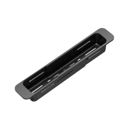 Wkładka do zlewozmywaka / regulowana szerokość 400-560 x80 mm  (gł 65mm) czarny