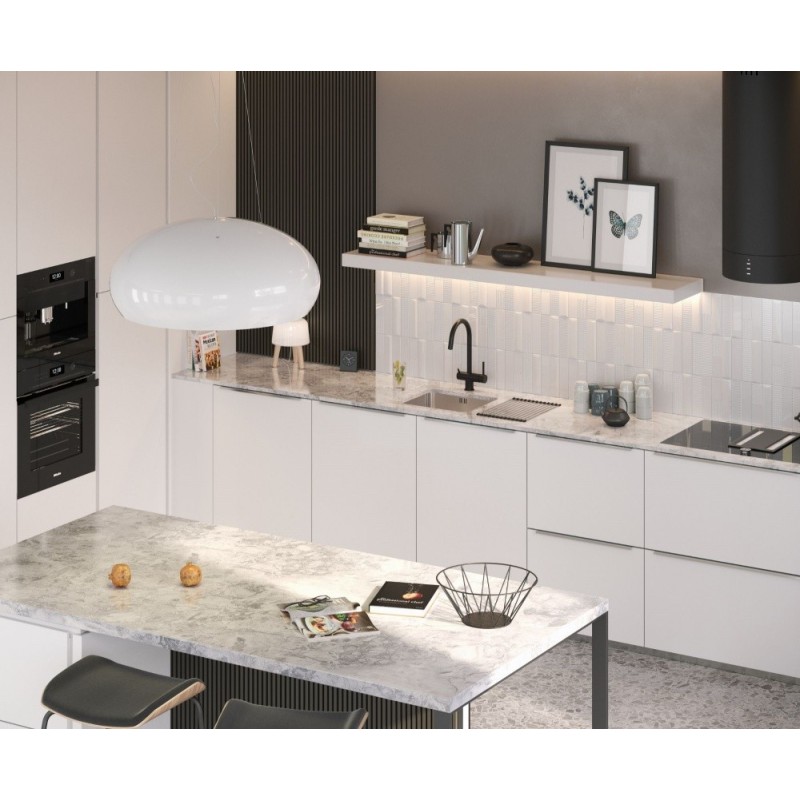 Bateria kuchenna CAREN – stalowa, pure carbon, obrotowa, Quadron