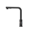 Bateria kuchenna NICKI stalowa, pure carbon, wyciągana wylewka, Quadron