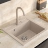 Bateria kuchenna KATE – stalowa, river sand GraniteQ, obrotowa, Quadron