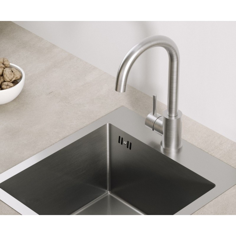 Bateria kuchenna KATE – stalowa, stal szlachetna, obrotowa, Quadron