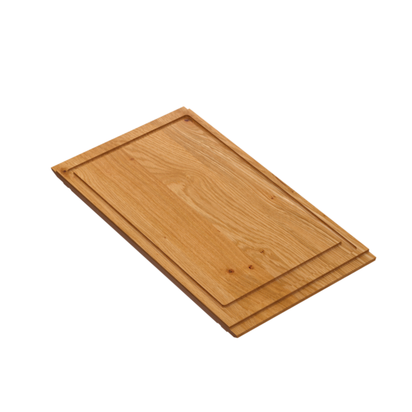 CUTTING BOARD | dimensions: 42.7 x 24 x 2 cm | oak wood | fits sinks: EVAN, CHRISTIAN, MORGAN 110, DAVID 50)