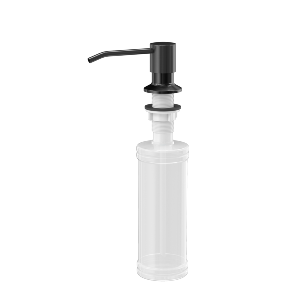 KEIRA dispenser liquidi PVD nero metallo (320 ml)