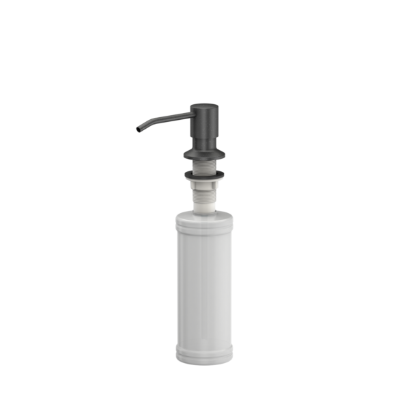KEIRA liquid dispenser black dotted (black) (350 ml)