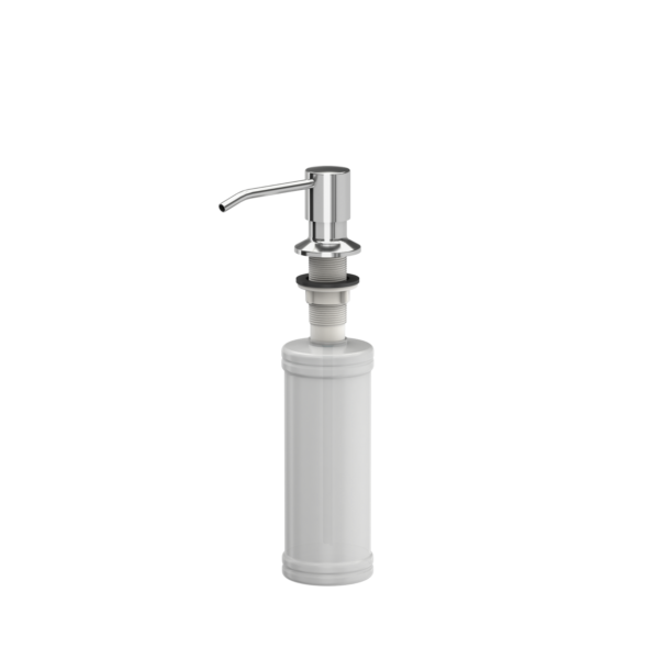 Distributeur de liquide KEIRA chromé (350 ml)